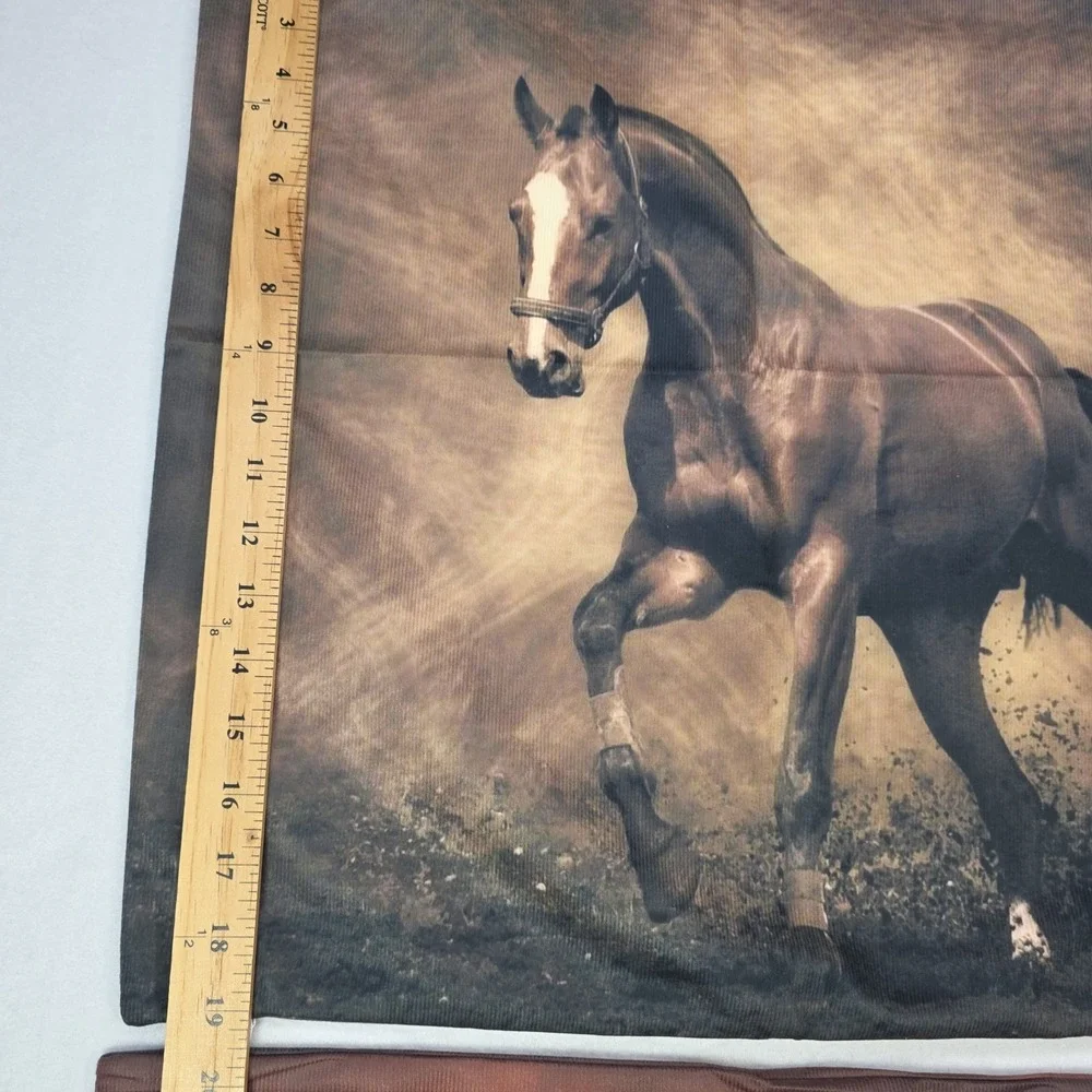 Western Decor Horse Pillow Covers 19